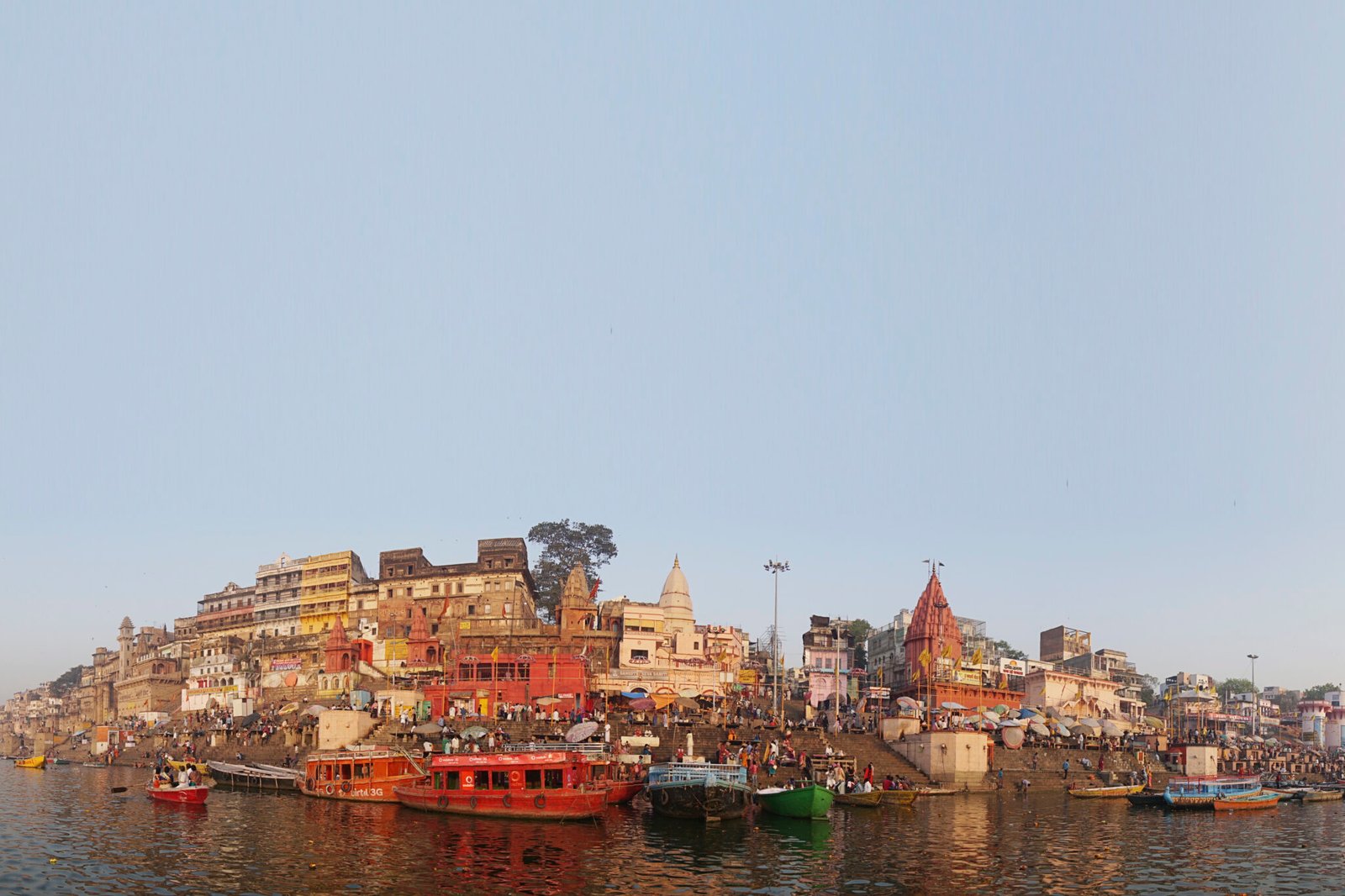 ghats-from-the-ganges River India