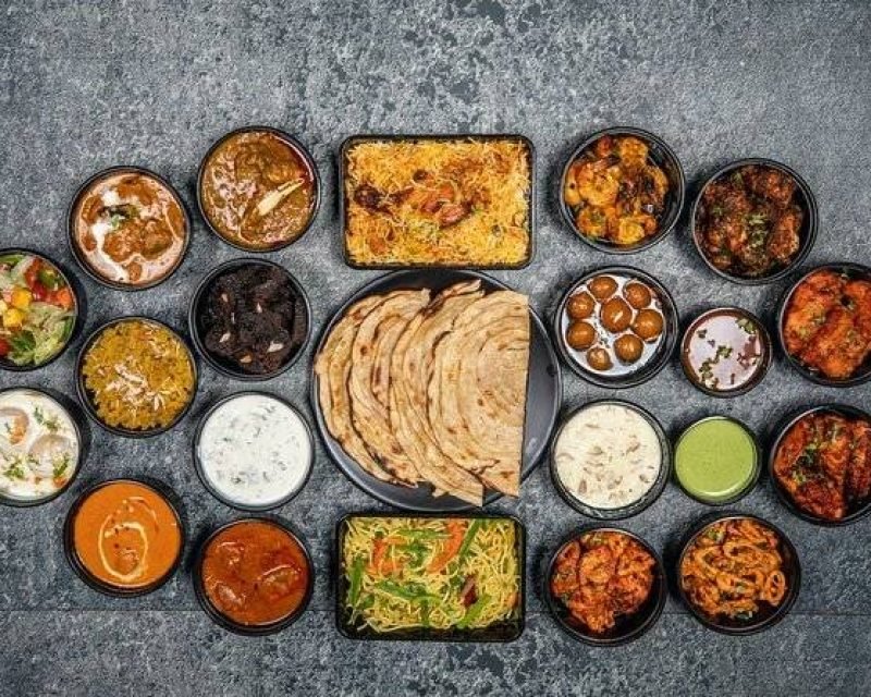 Rajasthani thali in Jaipur